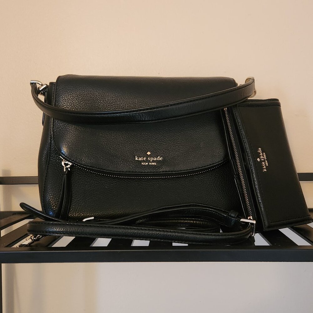 Kate Spade Shoulder Handbag + Wallet